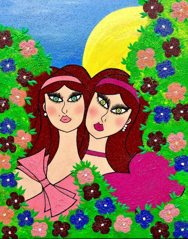 Jardín De Moda 2 by artist Monic Reyes